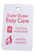 easy care tag